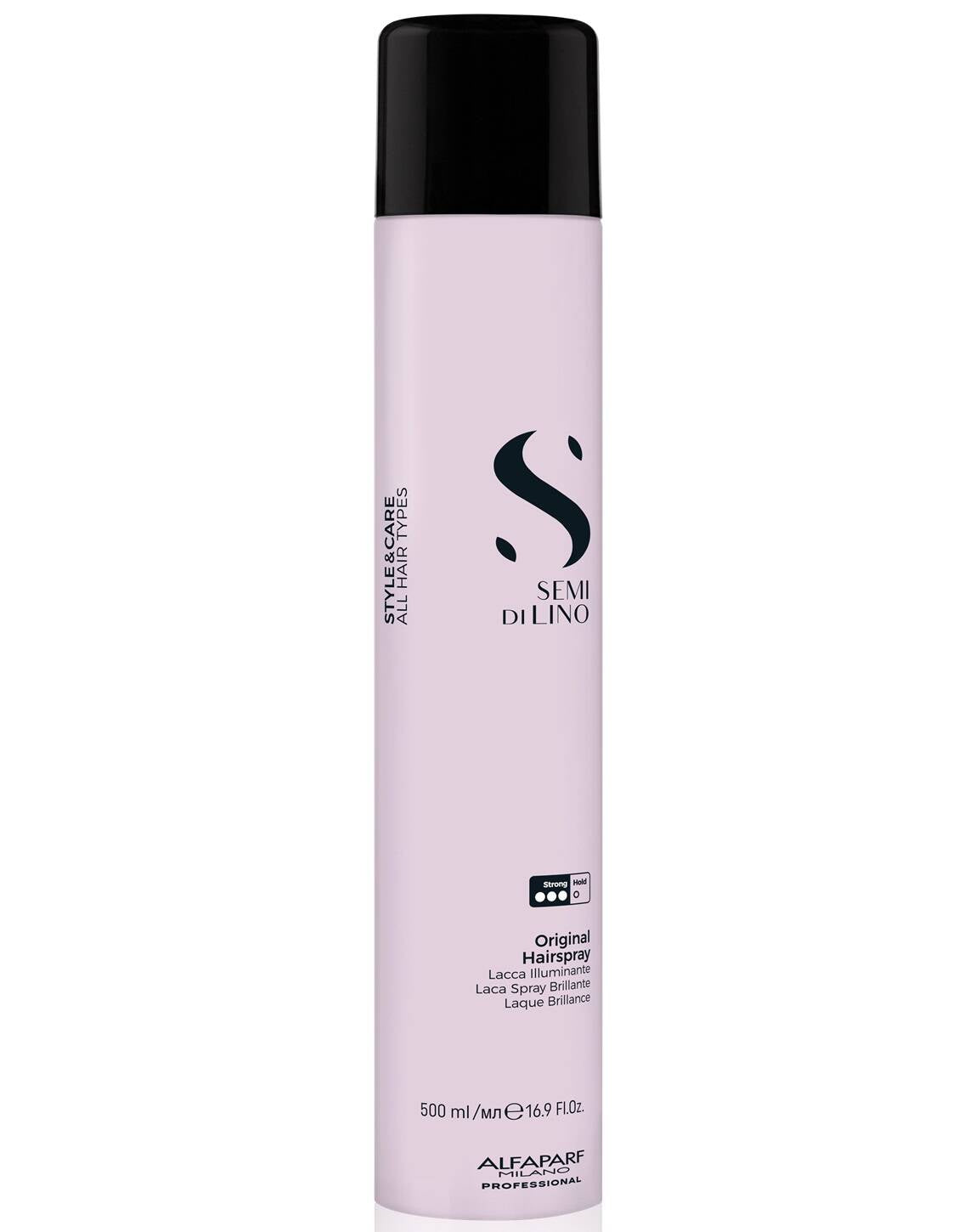 Alfaparf Semi Di Lino Style&Care Original Hairspray - Lakier Do Włosów 500ml