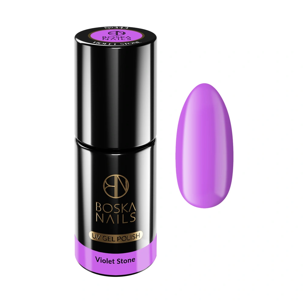 Boska Nails Lakier Hybrydowy Divine Violet Stone No 343 6ml