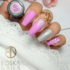 Boska Nails Lakier Hybrydowy Divine Violet Stone No 343 6ml