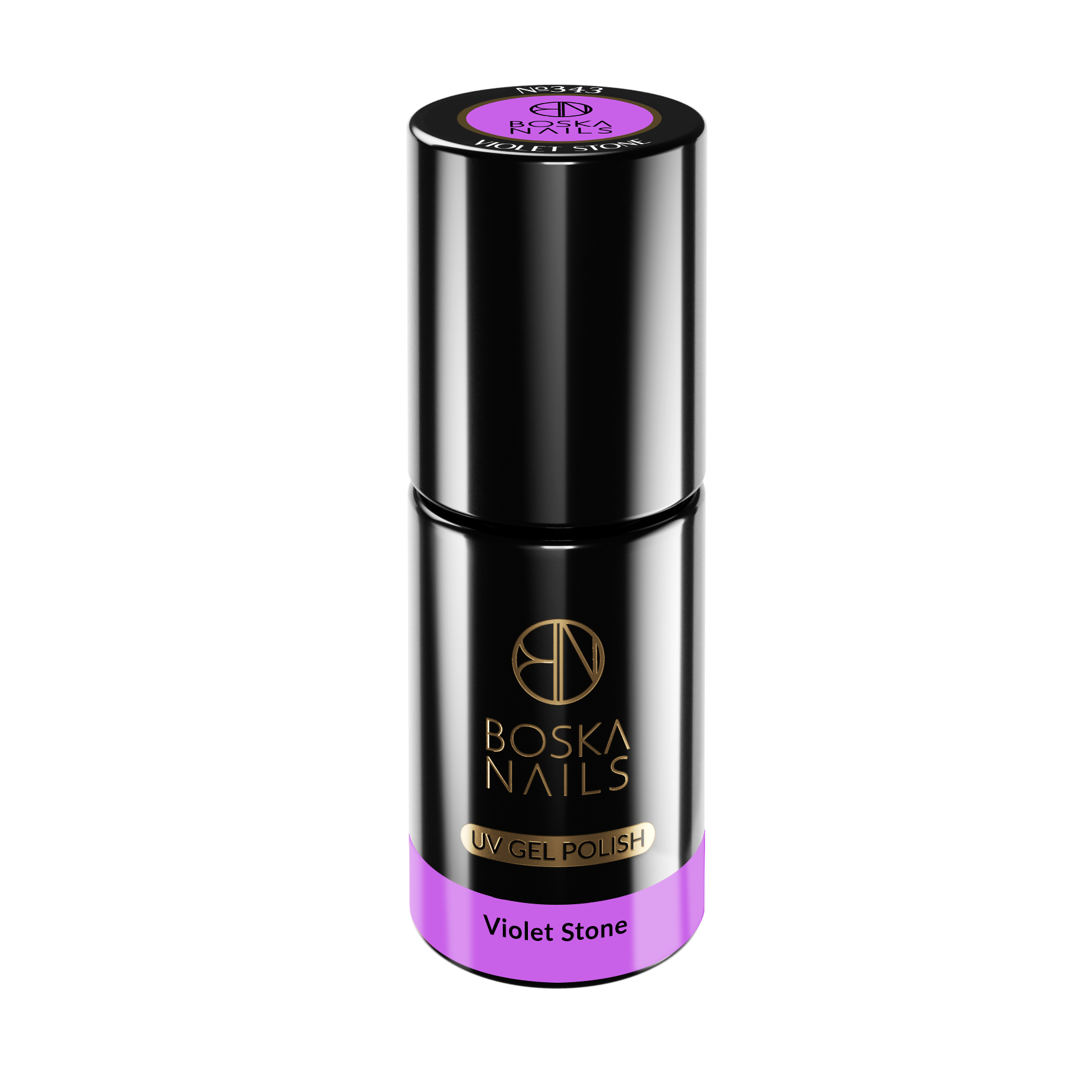 Boska Nails Lakier Hybrydowy Divine Violet Stone No 343 6ml
