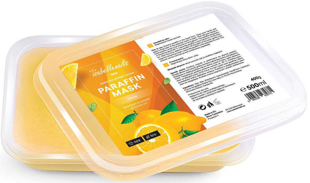 Parafina Kosmetyczna Isabellenails O Zapachu Cytrynowym 500ml
