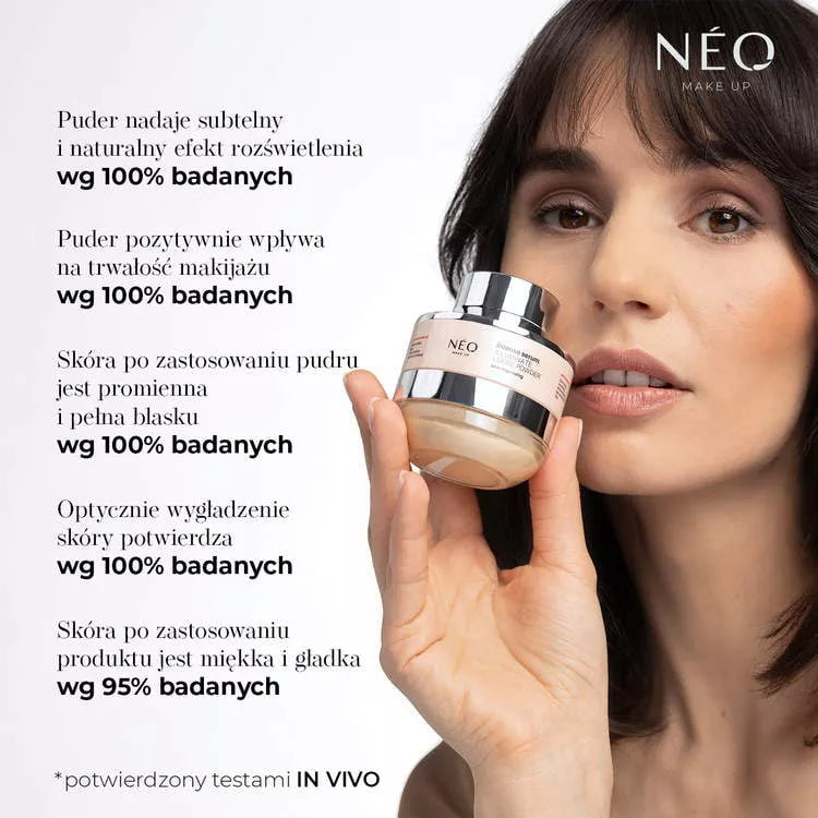 Neo Make Up Rozświetlający Puder Sypki: Transparent