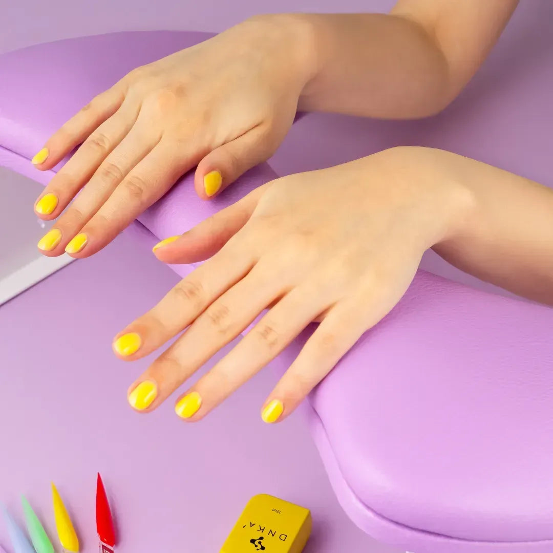 DNKa Podłokietnik Anatomiczny Do Manicure Purple