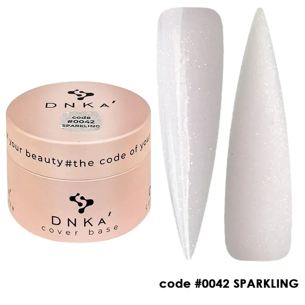 DNKa Rubber Base French Cover #0042 Sparkling 30ml