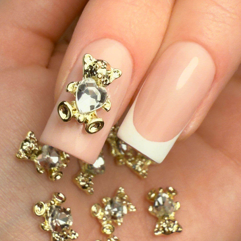 Molly Nails Ozdoby Do Paznokci Misie 3D Nr 2 10 Szt