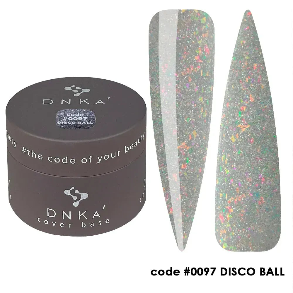 DNKa Rubber Base French Cover #0097 Disco Ball 30ml