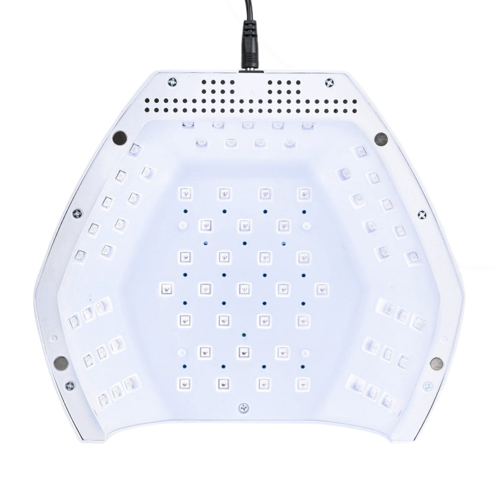 Molly Nails Lampa Do Paznokci UV/LED 298W Do Lakierów Hybrydowych Żeli I Akrylożeli Biała BQ-L8