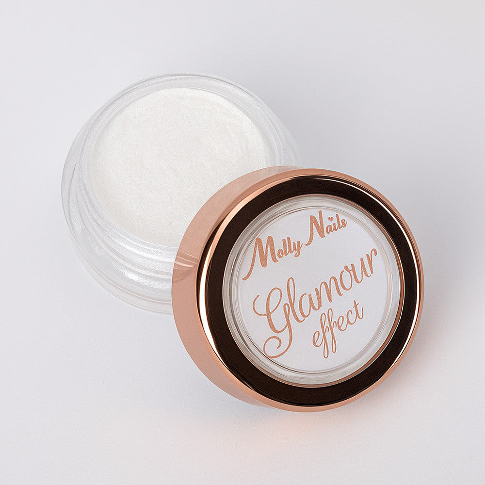 Molly Nails Glamour Effect Pyłek Do Paznokci Z Pacynką Nr 1 1g
