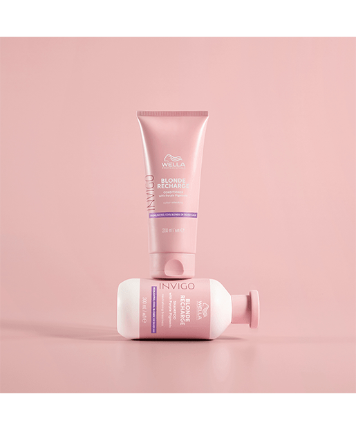 Wella Invigo Recharge - Szampon Z Pigmentami Koloru Do Włosów W Kolorze Zimnego Blondu 300 Ml