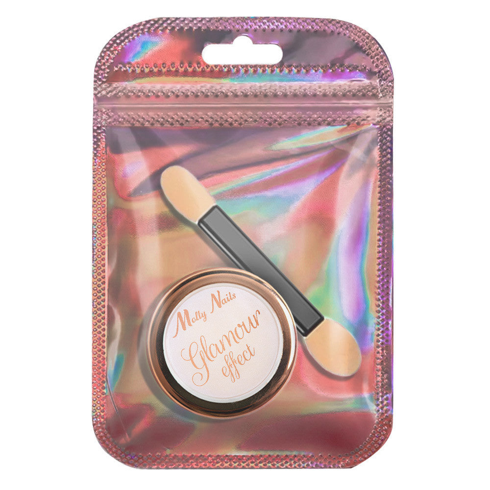 Molly Nails Glamour Effect Pyłek Do Paznokci Z Pacynką Nr 5 1g