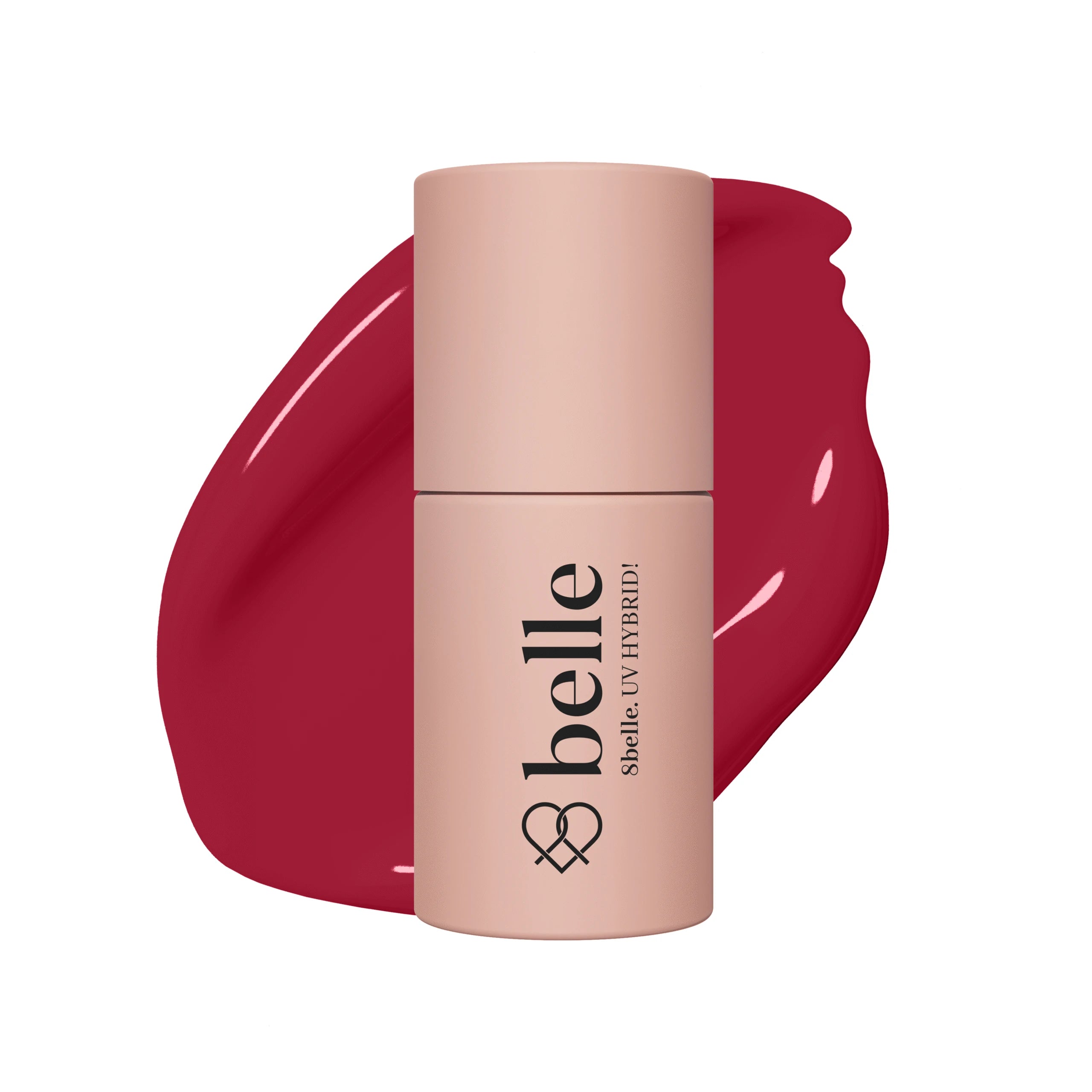 8belle Lakier Hybrydowy Hybrid Gel Polish 010 Lush Lipstick 7ml