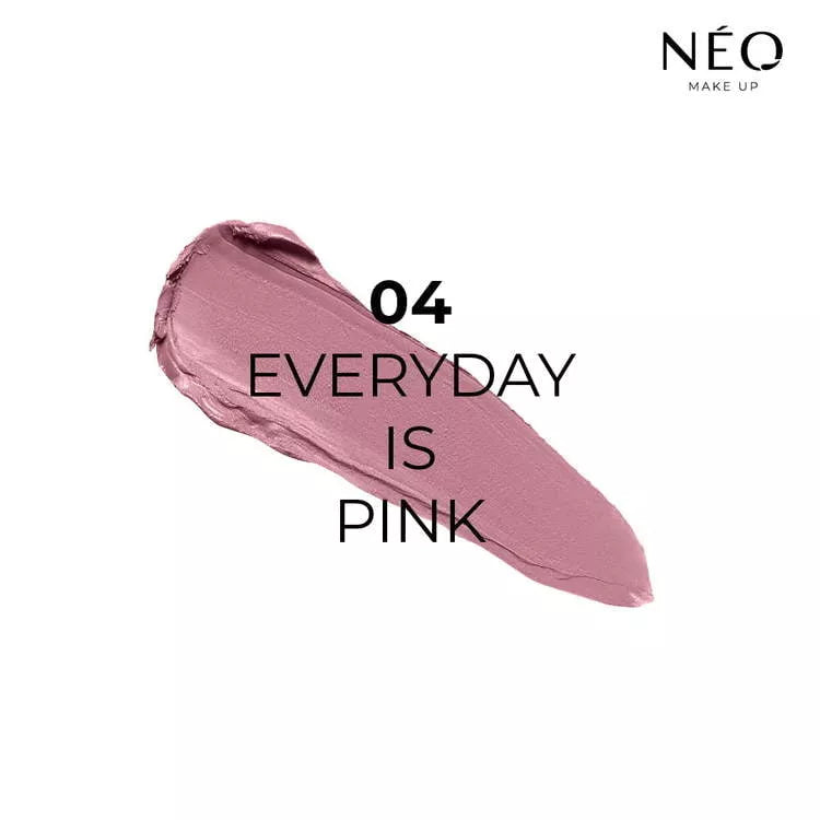 Neo Make Up Długotrwała Pomadka Do Ust W Sztyfcie: 04 Everyday Is Pink
