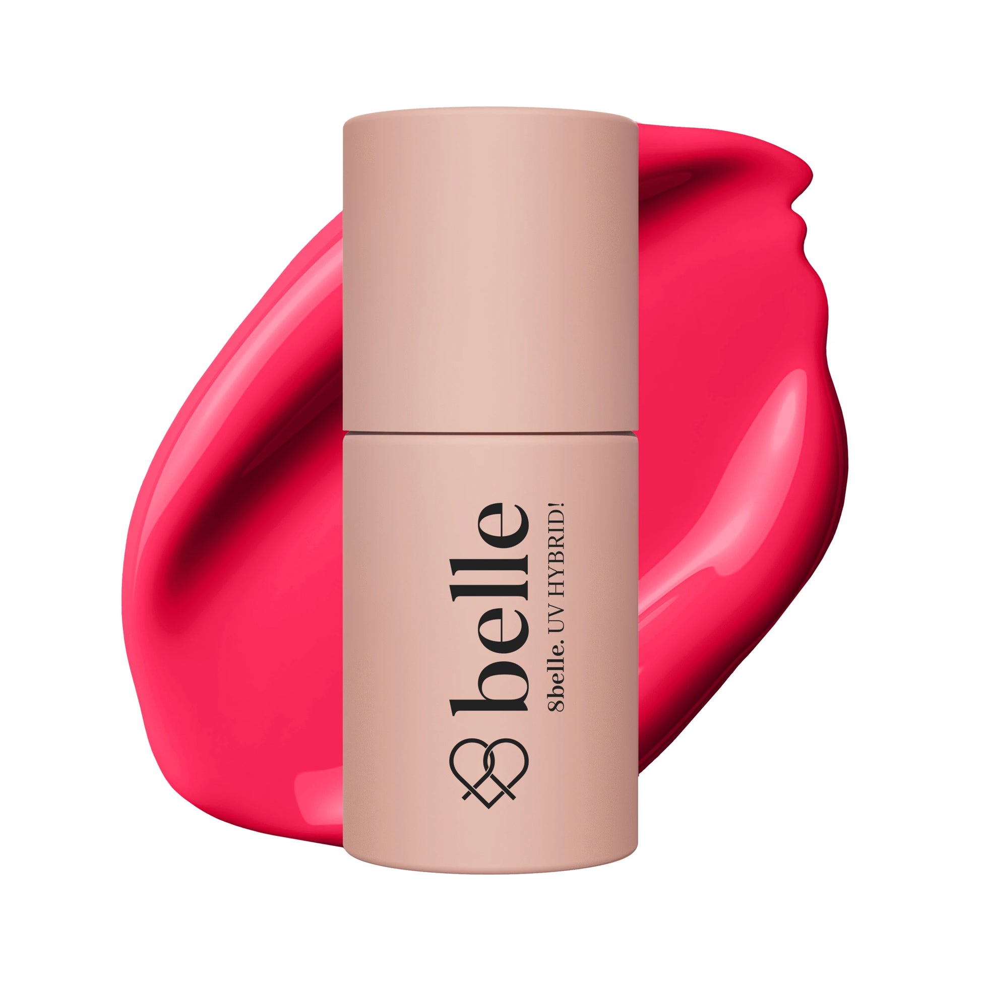 8belle Lakier Hybrydowy Hybrid Gel Polish 026 Flamingo 7ml