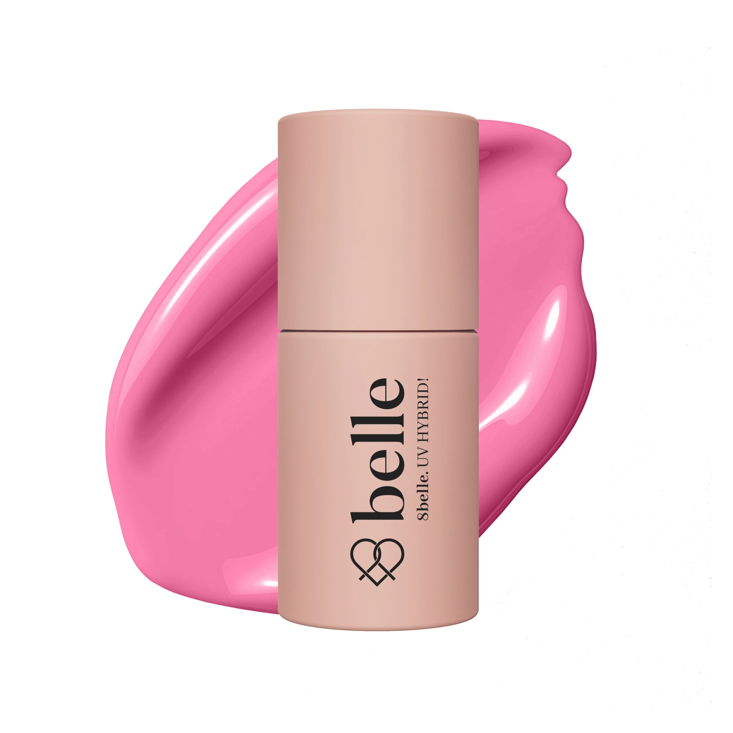 8belle Lakier Hybrydowy Hybrid Gel Polish 028 Bubblegum 7ml