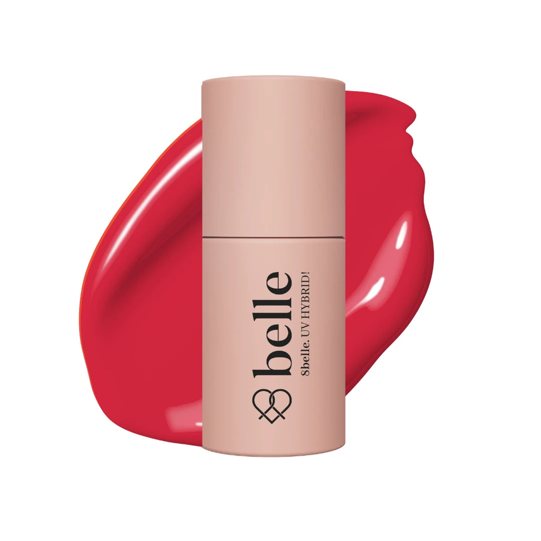 8belle Lakier Hybrydowy Hybrid Gel Polish 038 Roseflare 7ml