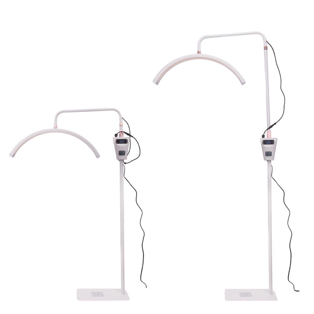 Lampa Kosmetyczna LED Łuk 45W Podłogowa Bezcieniowa Biała HQ-U28