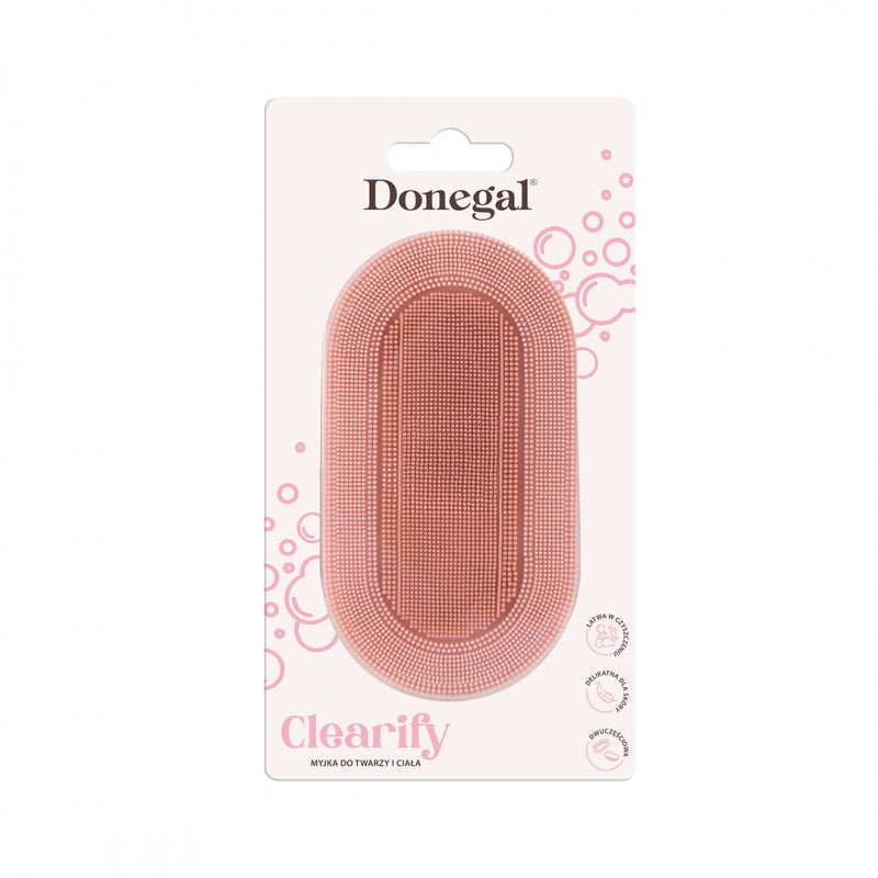 Donegal Silikonowa Myjka Do Twarzy I Ciała Clearify