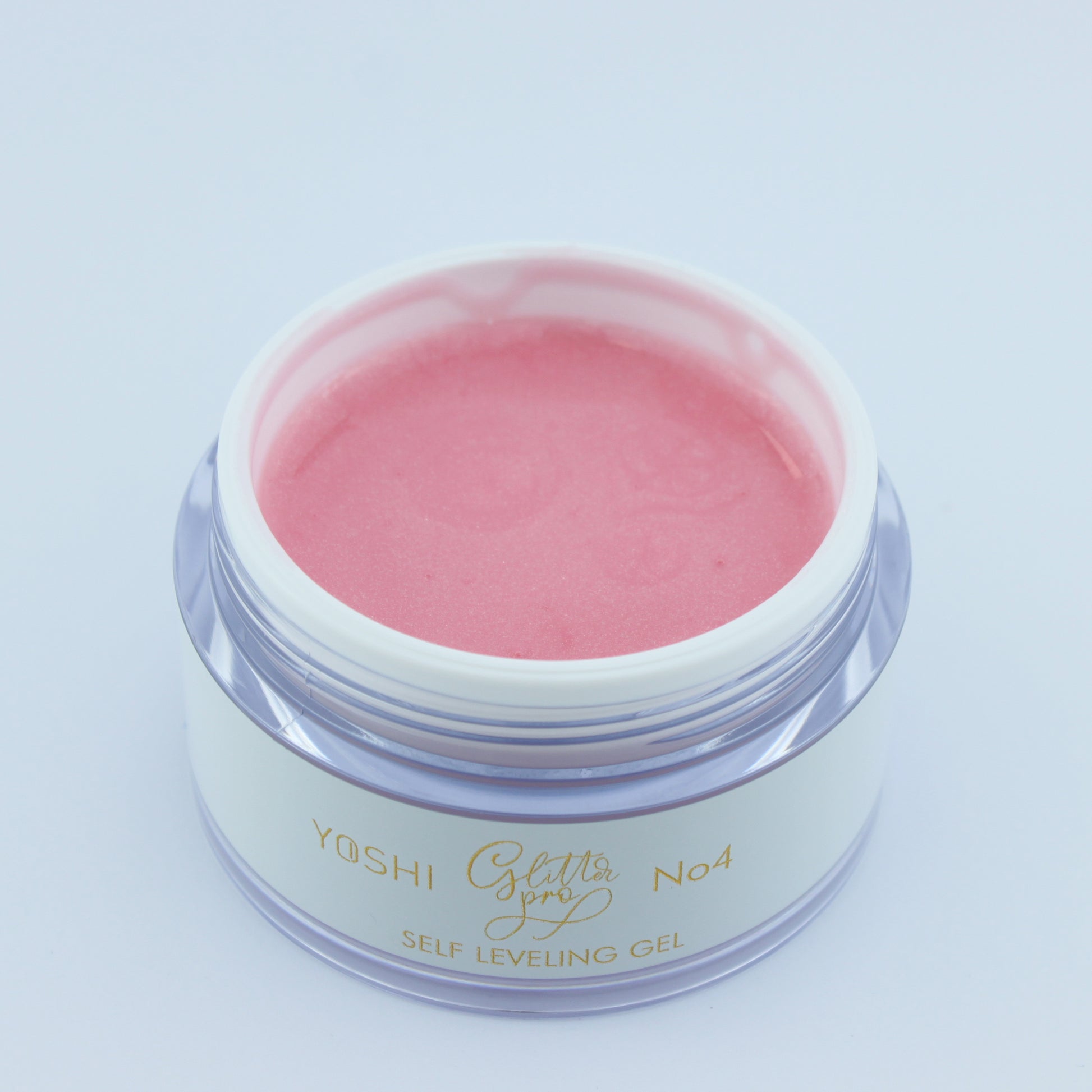 Yoshi - ŻEL BUDUJĄCY Samopoziomujący Glitter Pro No 4 50 ml