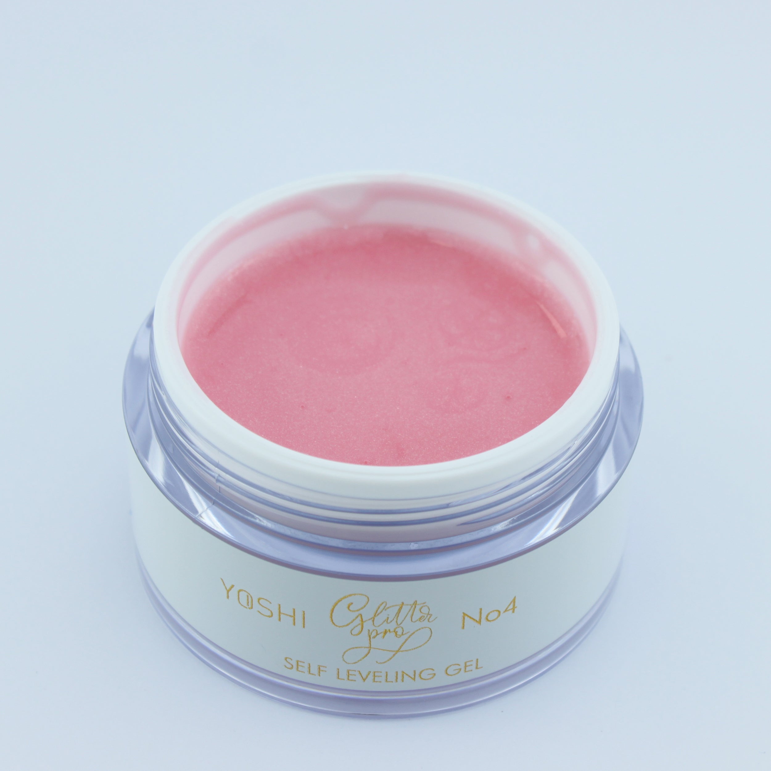 Yoshi - ŻEL BUDUJĄCY Samopoziomujący Glitter Pro No 4 50 ml