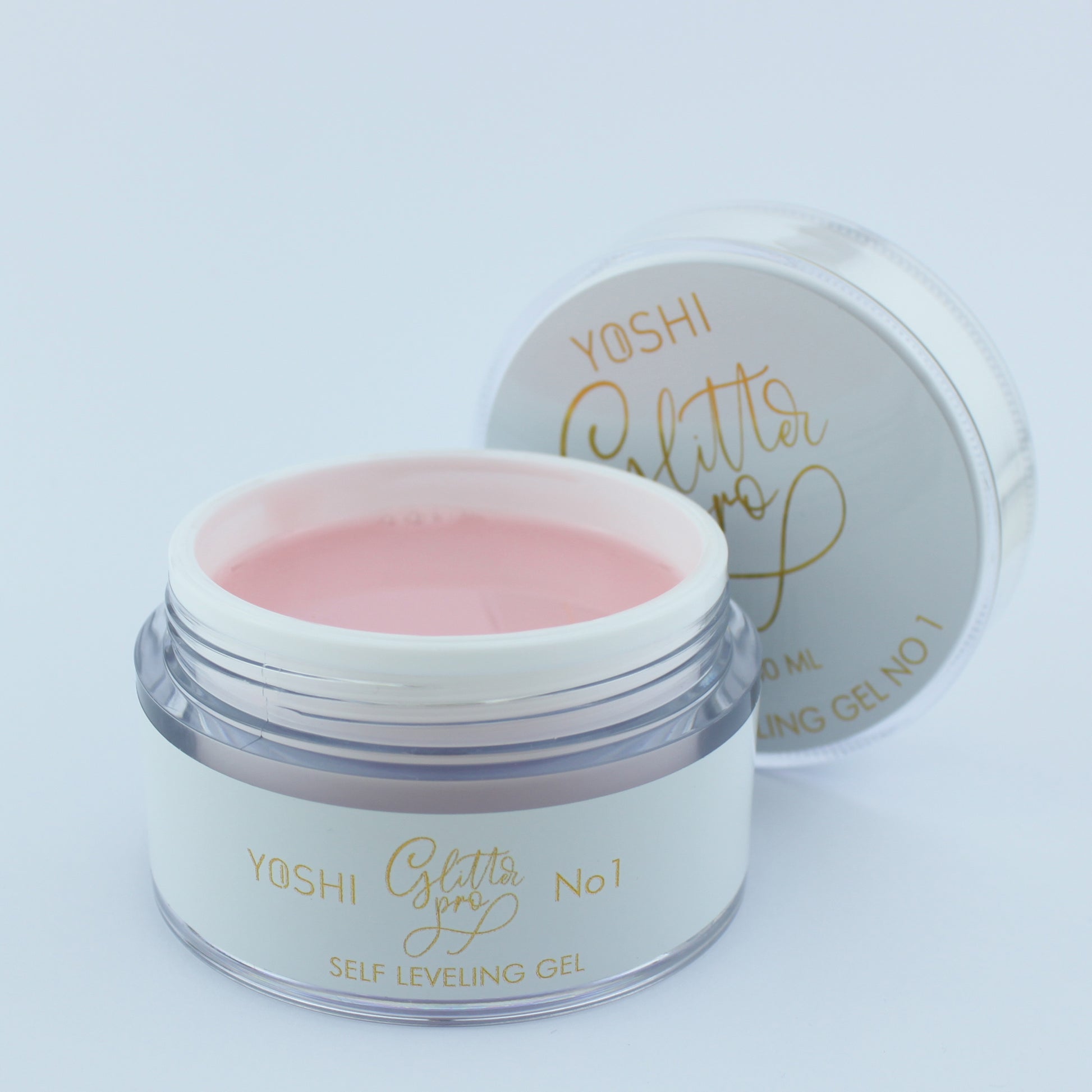 Yoshi - ŻEL BUDUJĄCY Samopoziomujący Glitter Pro No 1 50 ml