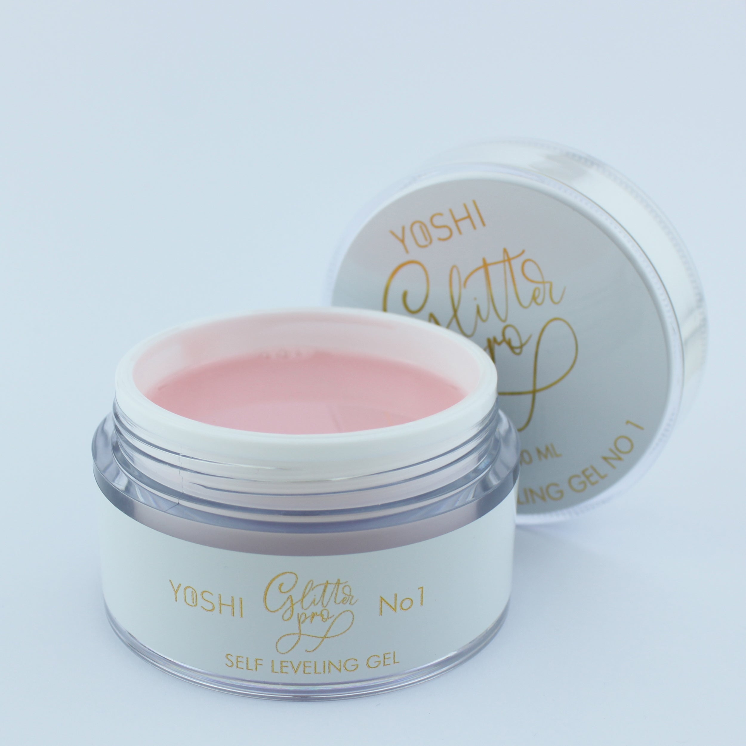 Yoshi - ŻEL BUDUJĄCY Samopoziomujący Glitter Pro No 1 50 ml