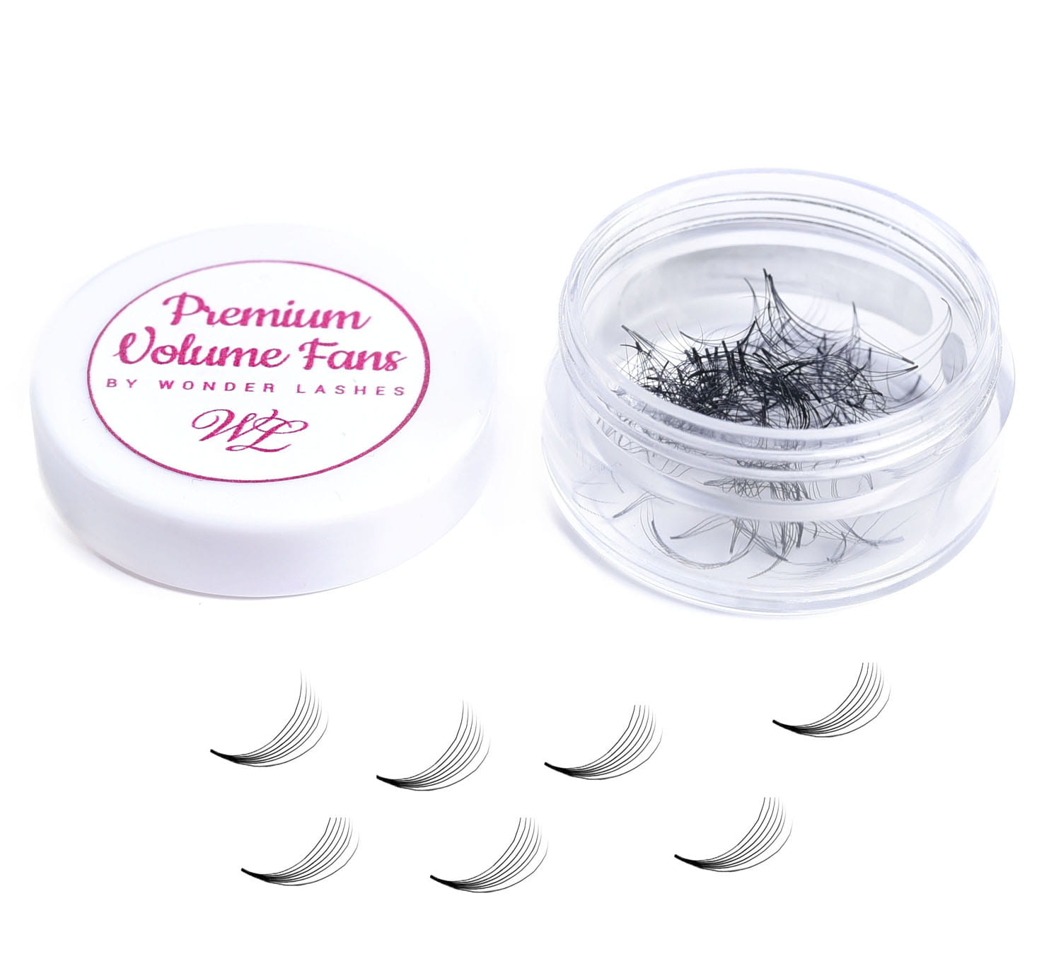 Wonder Lashes Rzęsy Premium Volume Fans 7D Sypane