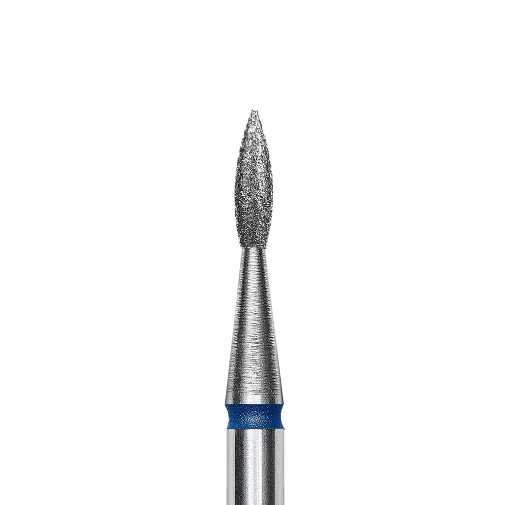 Staleks Frez Diamentowy Płomień Ostry Niebieski EXPERT Średnica 1,8 Mm / Część Pracująca 8 Mm