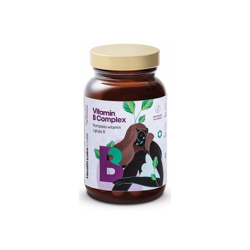 Health Labs Care, Suplement Diety Vitamin B Complex, Kompleks Witamin Z Grupy B, 60 Kapsułek