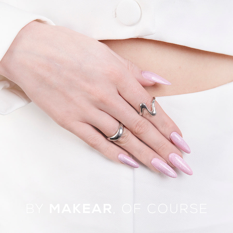Makear Top No Wipe Cat Eye Silver 8ml
