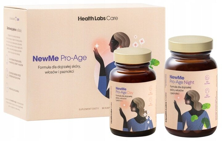 Health Labs Care Zestaw NewMe Pro Age Wspierający Produkcje Kolagenu 30 Kapsułek + Wspierający Produkcje Kolagenu 60 Kapsułek