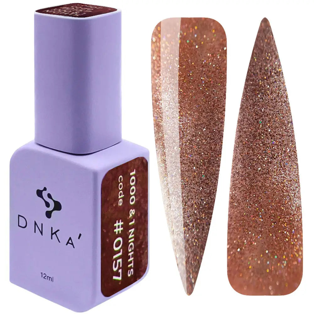 DNKa Color Gel Polish Lakier Hybrydowy #0157 1000 & 1 Nights 12ml