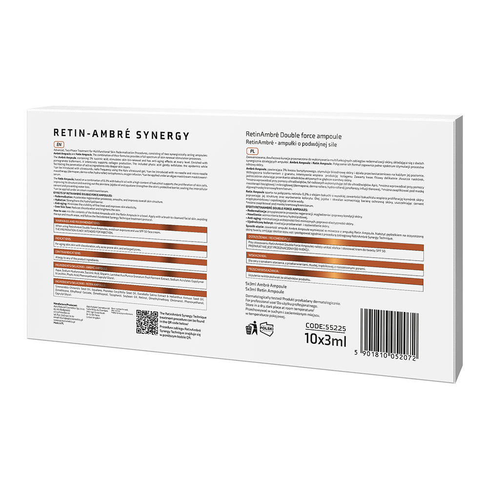Apis Retin- Ambre Synergy Ampułki O Podwójnej Sile 10x3ml