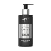APIS Action For Men Odżywczy Krem do Ciała i Dłoni, 300ml