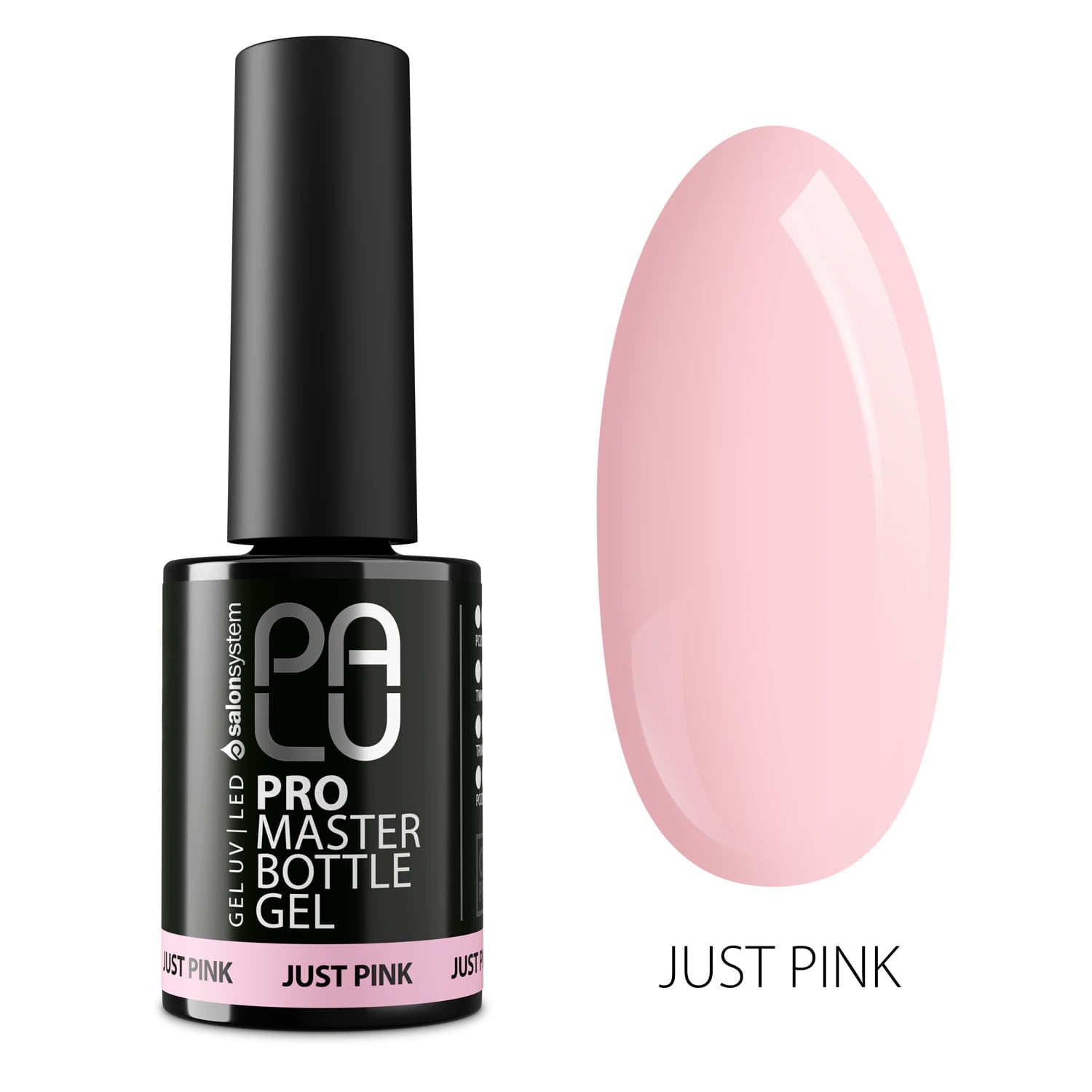 Palu Żel W Butelce Pro Master Bottle Gel - Just Pink 11g
