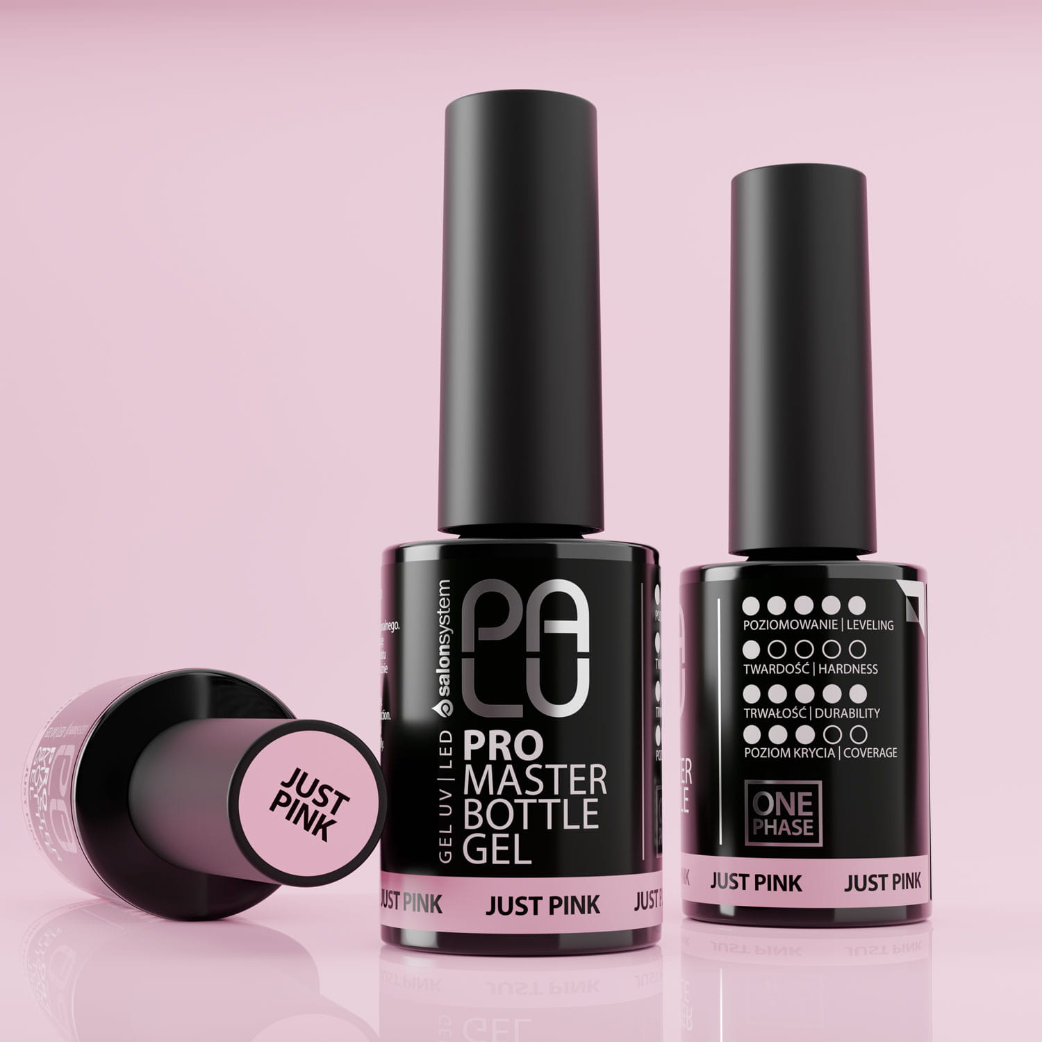 Palu Żel W Butelce Pro Master Bottle Gel - Just Pink 11g
