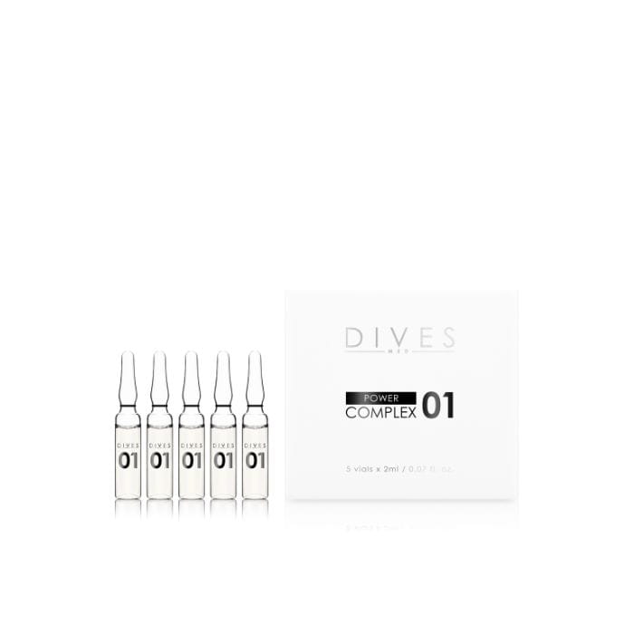 Dives Med - Power Complex 01 - Ampułki Rewitalizujące Z Kompleksem Antyoksydacyjnym 5x2ml