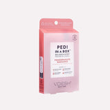 VOESH Pomegranate Radiance Pedi In A Box Deluxe Zestaw Do Pedicure 4 Kroki