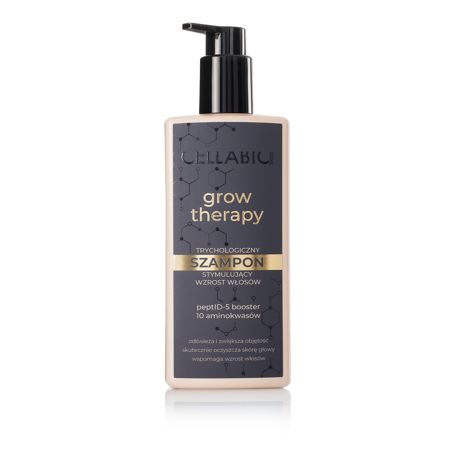 Cellabic Tricho Grow Therapy Trychologiczny Szampon Stymulujący Wzrost Włosów Dla Mężczyzn 300ml