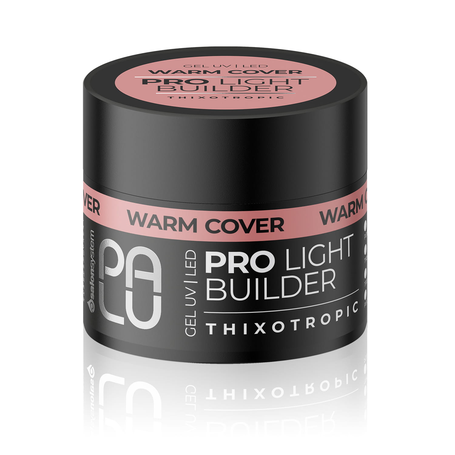 Palu - Żel Budujący Pro Light Builder Gel Warm Cover /12g
