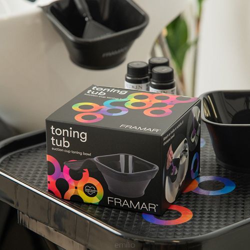 Framar Toning Tub Uchwyt Na Miseczkę Przyssawka Do Myjni Fryzjerskiej