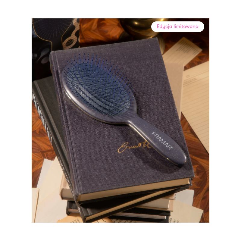 Framar Dark Academia Detangle Brush - Midnight Szczotka Do Włosów