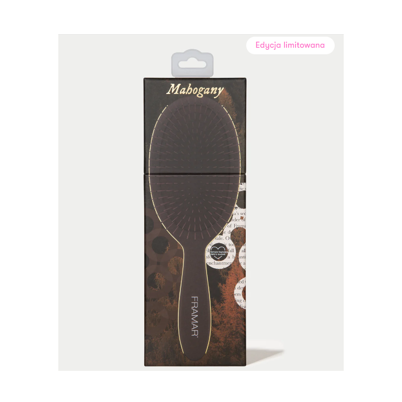 Framar Dark Academia Detangle Brush - Mahogany Szczotka Do Rozczesywania Włosów