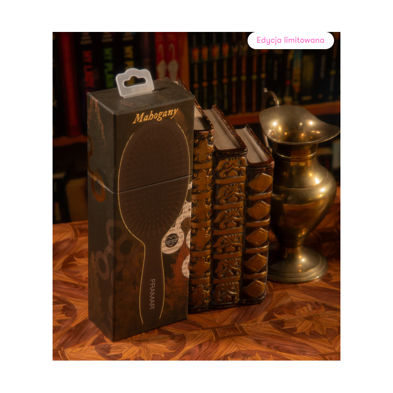 Framar Dark Academia Detangle Brush - Mahogany Szczotka Do Rozczesywania Włosów
