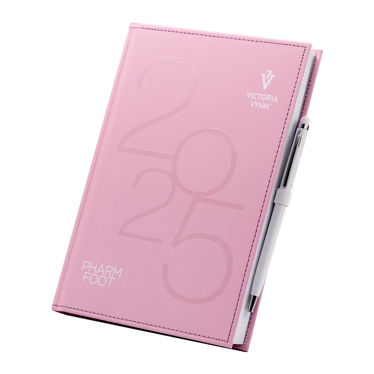 Victoria Vynn Planner Book Kalendarz 2025 Pink Różowy
