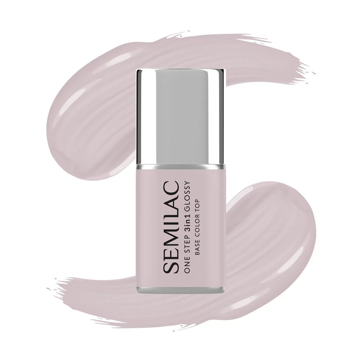 Semilac Lakier Hybrydowy One Step 3in1 Glossy S610 Barely Pink 7 ml