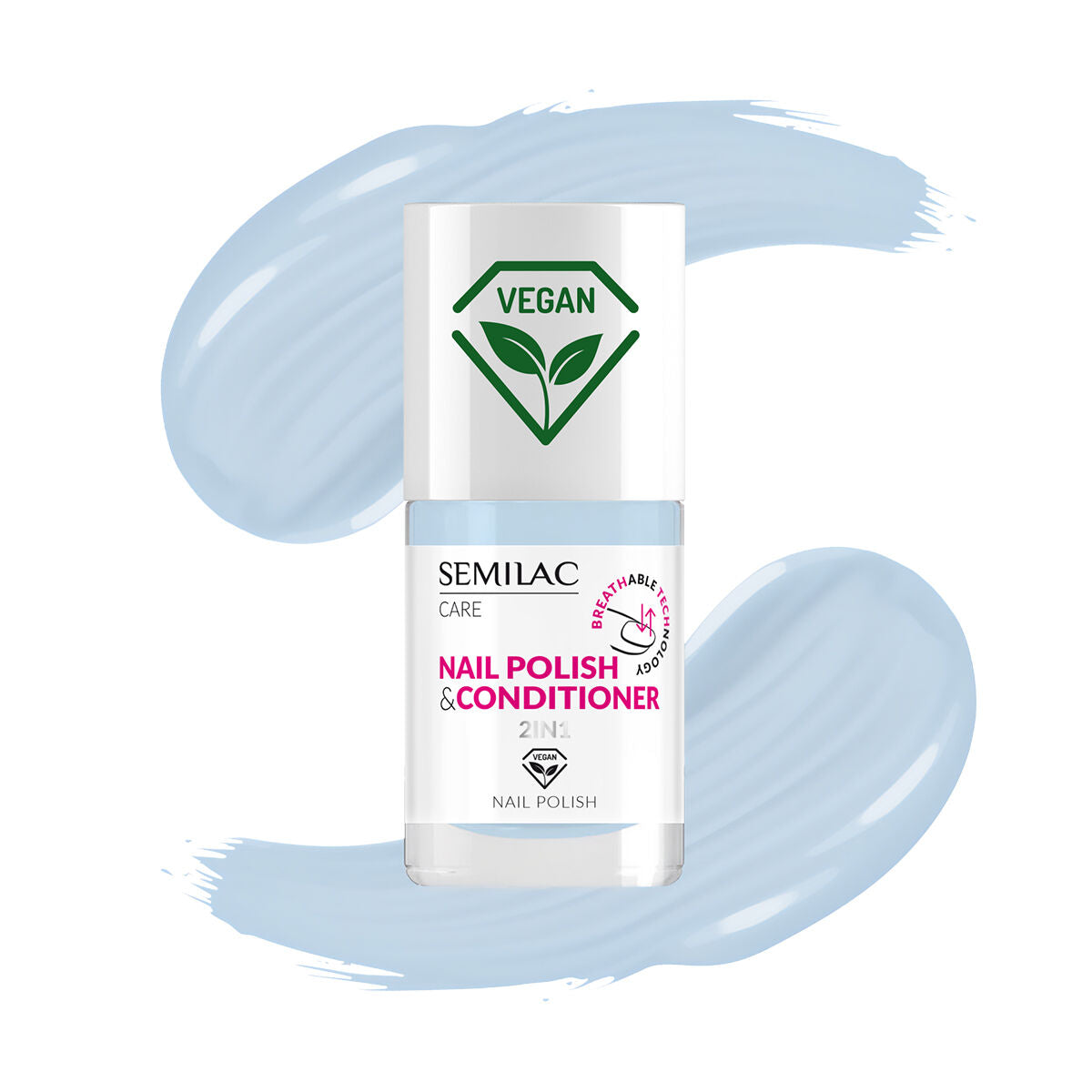 Semilac Lakier Do Paznokci Z Odżywką 2w1 036 Breathable Technology 7 Ml