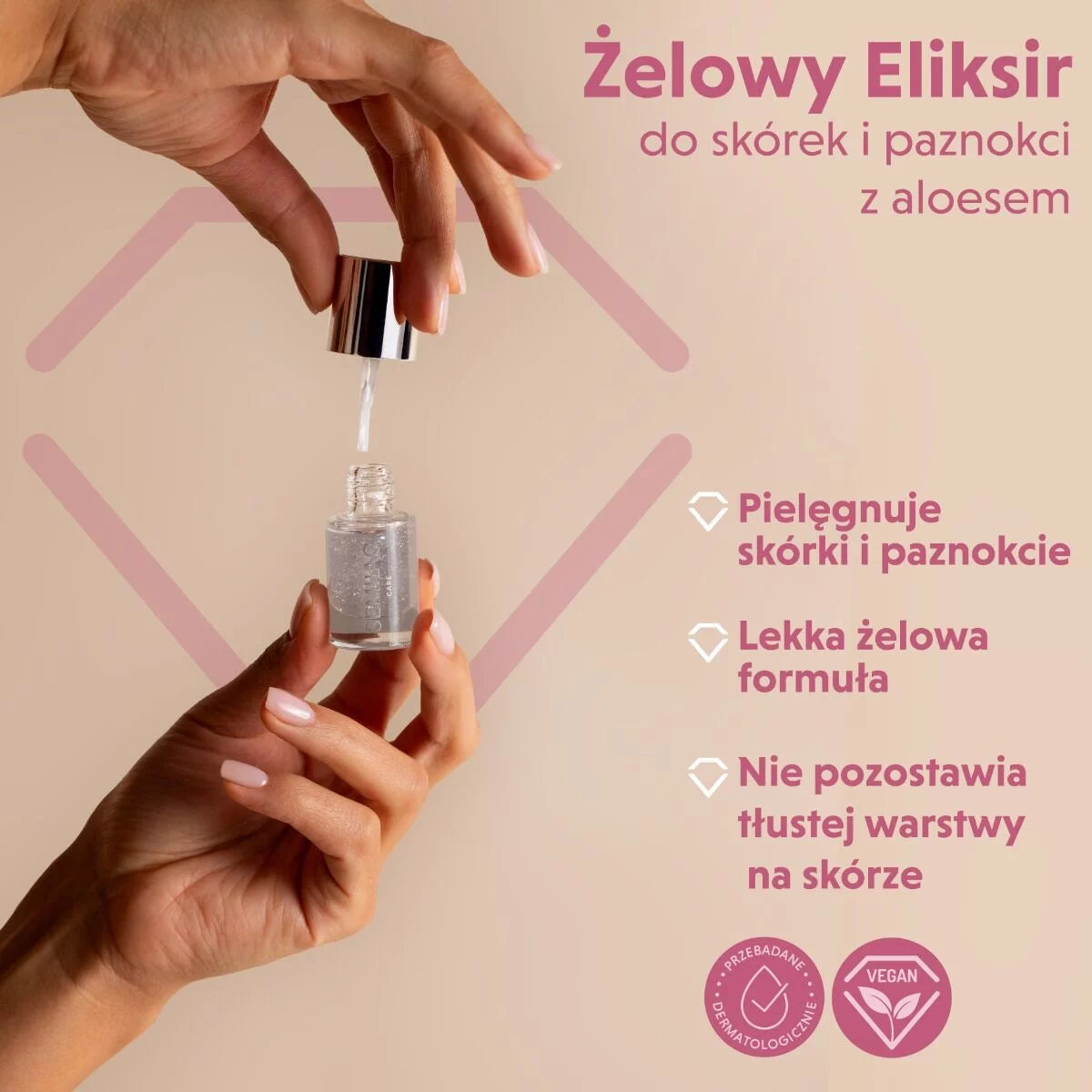 Semilac Żelowy Eliksir Z Alosem 7 Ml
