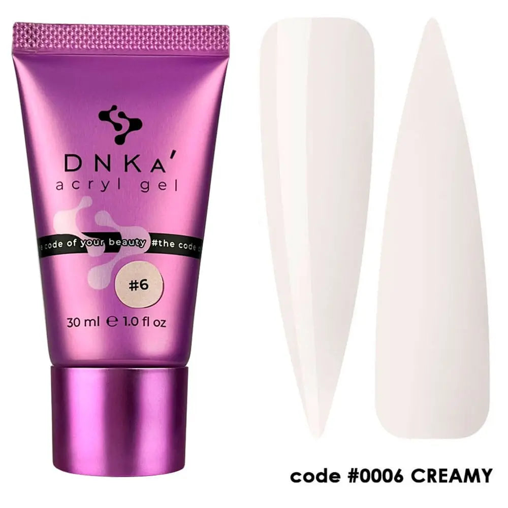 DNKa Acryl Gel #0006 Creamy Tube 30ml