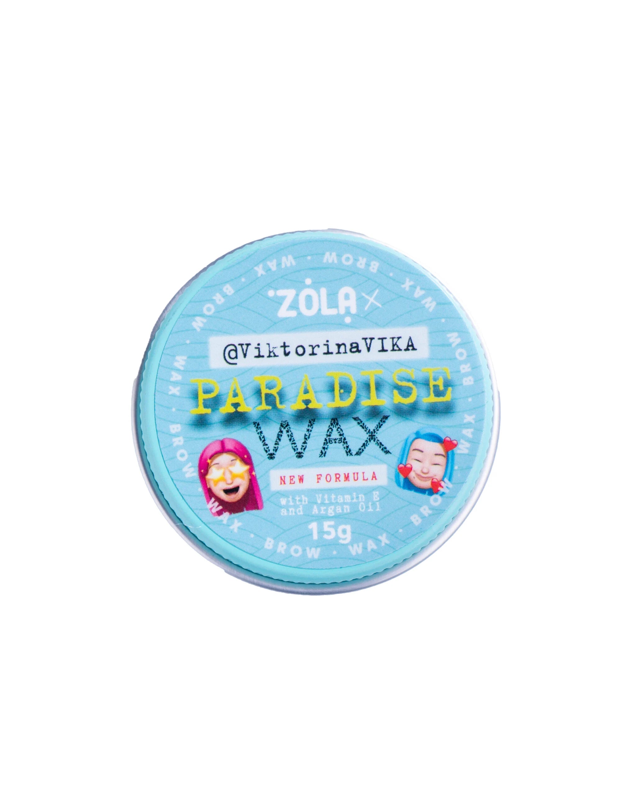 Zola Wosk Do Stylizacji Brwi Paradise Wax By @Viktorinavika 15g