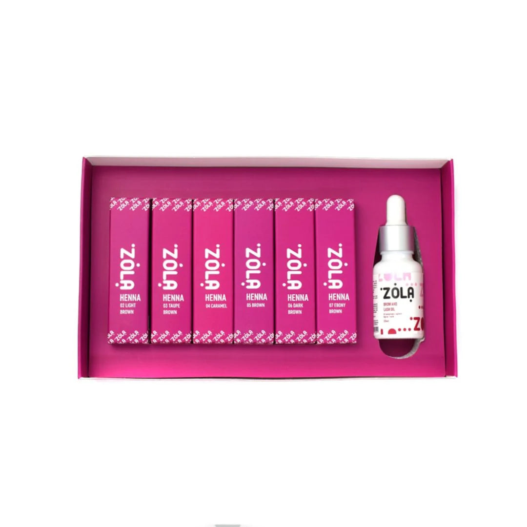 Zola Brow Box Zestaw Henny Pudrowej 5g